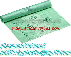 China BIO BAGS, COMPOSTABLE SACKS, oxo-biodegradable bag, Oxo biodegradable garbage bags on roll supplier
