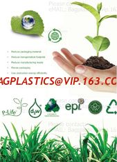 China household compostable bio degradable plastic garbage bag, 100% Compostable Custom linen bag grocery bag supplier