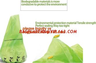 China eco friendly biodegradable plastic compostable garbage bags, compostable biodegradable printed charity donation bag supplier