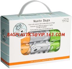 China Biodegradable Plastic Pet Trash Bag, PBAT Compostable Bag in rolls, Compostable t-shirt bag, degradable bag manufacturer supplier