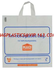 China Food Waste Caddy Liner Compostable Garbage Bags Including 50 Bags, Compostable t-shirt bag, degradable bag manufacturer supplier