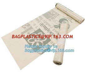 China 100% biodegradable and compostable pla films, 100% compostable biodegradable corn starch based, compostable yard liners supplier