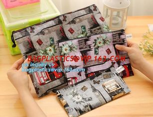 China Organizer Zipper Bag Folder Office Stationery bag, zipper optional size stationery Envelope PP File Bag, document bag fi supplier