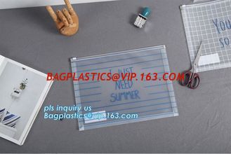 China transparent slider zipper bag for clothes, customized plastic slider zipper bag with outer pocket, slider bag/zipper bag supplier