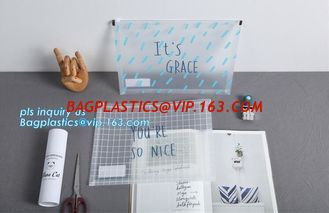 China PP Zip Lock Bag With Slider, stand up pouches plastic packaging bags with slider zipper, PE slider bag/slider zipper bag supplier