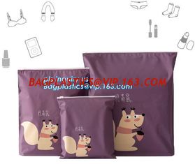 China hanger hook slider zipper PP bikini packaging bag, Slider Zipper Pouch Stationery Bag, transparent PVC slider zipper pla supplier