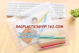 China slider bag plastic zipper bag vinyl cosmetic bag, vinyl zipper pouch/Clear slider pouch/ vinyl slider bag, vinyl cosmeti supplier