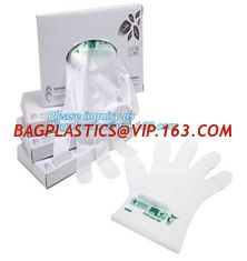 China Biodegradable Compostable Gloves, eco friendly products biodegradable compostable plastic disposable transparent gloves supplier