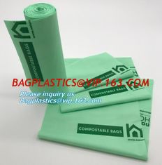 China Factory directly sell biodegradable compostable refuse sack with EN13432 / BPI OK compost home ASTM D6400 certificates supplier