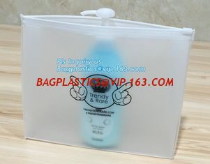 China packaging moistureproof custom slider lock zipper bag, Slider zipper quad seal bag, China Manufacturer Clear Vinyl Slide supplier