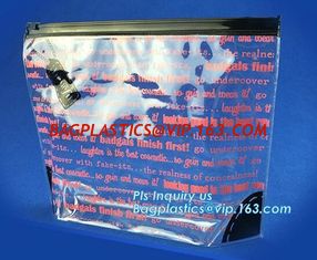 China Slider k bag with writable panel for easy label, reclosable slider plastic bags, snack plastic cosmetic slider pac supplier