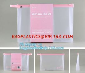 China Plastic Packaging Selected By Girls For Cosmetics Zipper Bag With Slider, k bags zipper cosmetic bags toothbrush b supplier