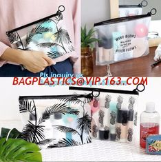 China Document slider bag, Pen Bag Zipper Bag Slider Zip Travel Toiletry Cosmetic Bag Examination File Case, slider zipper bag supplier