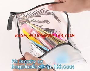 China Heat Welding PE Plastic Envelope Bag With Slider Zipper Top, Polythene Plastic Slider k Bag For Garment Packing supplier