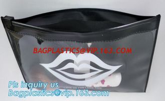 China Printed slider k plastic resealable clothes zipper bag, Eva Plastic Slider Zipper Clothes Packing Bag With Custom supplier