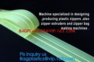 China press lok inequilateral double track zipper, PE Press Lock Zipper For Pouch Food Bagcustom plastic pp bag press lok zipp supplier