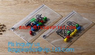 China Packaging Poly Bag For Garment/Food /Electronic Products, Toothbrush zipper PVC packing Bag, k plastic bags waterp supplier