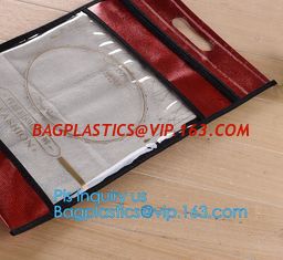 China swimwear PVC vinyl Bag with slider zipper, frosted pvc zipper envelop document storage pouch, Fashion PVC slider zipper supplier