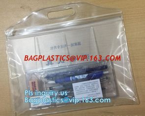 China PVC EVA vinyl slider top zipper bag for skin care sets, Holographic Laser PVC Slider Zipper Hand Bag For Summer, bottom supplier