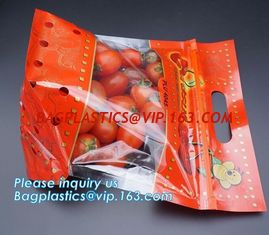 China fresh protect zipper packaging for cherry, Fruit Grape Cherry Vegetable Packing Protection Bag, Reliable Modified Atmosp supplier