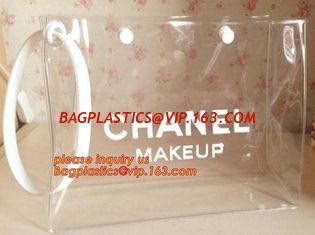 China transparent pvc beach bag plastic packing bag with zipper lock pvc pouch, bikini bags, bikini pouch, swimwear packaging supplier