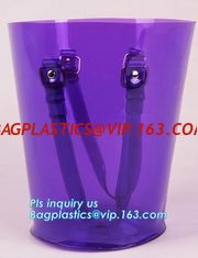 China Folding Foldable Bucket Barrel, Waterproof PVC Folding Bucket, PVC Bucket, Round Bucket with Handle Clear PVC Plastics B supplier