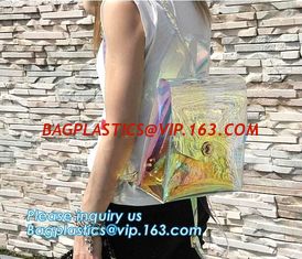 China Fashion Women Neon Color Transparent Backpack, Transparent Clear Neon PVC Backpack, Neon PU Clear Backpack New Custom Tr supplier