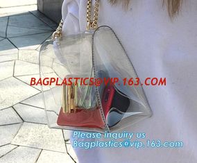 China Waterproof Tote Bag for Teen Fashion And Classy woman, Durable Clear Pvc Zipper Bag Backpack For Best Price, PVC Shoulde supplier