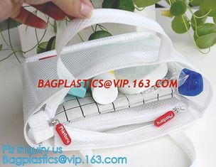 China polyester outdoor tote beach mesh bag for women/fashion nylon mesh shopping handbag, Nylon Mesh Beach Bag, carry, wallet supplier