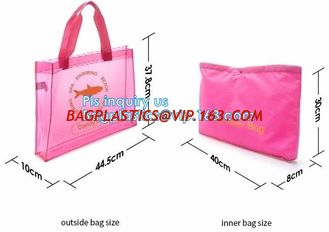 China hot sale lady bag,lady pvc shopping bag, PVC Beach Shopping Tote Bags, PVC shopping bag for clothes and shoes, shopper supplier