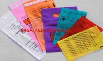 China Zip lock type medical biohazard waste disposal supplies LDPE plastic medical autoclave bags, Medical packing k sea supplier