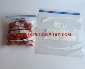 China PE Transparent double zipper sealing bag wholesale double self-styled zipper bag, Turkey Bringing Bag With Double Zipper supplier