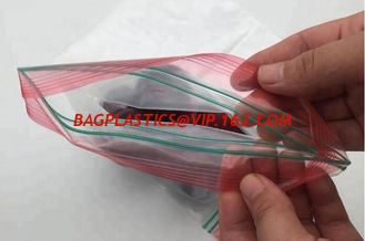 China Food Saver Zipper Plastic Vacuum Bag, Double zipper bpa free food grade liquid plastic breast milk storage bags, bagpack supplier