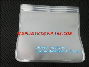 China Reusable Silicone Plastic Packaging Food Zip Silicon Freezer Fresh Vegetable Storage Bags, Fruit Fresh Bag Food Storage supplier