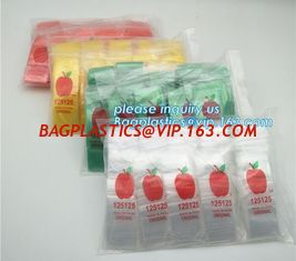 China 1212 Apple Mini k Baggies 17 Color Mix 100 Bags 1/2&quot; X 1/2&quot;, cheap 100%LDPE plastic custom 3x3 zip lock bag/ custo supplier