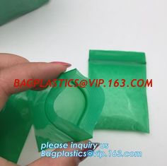 China Clear Mini Plastic Zipper Pouch Zip Lock Plastic Bags LDPE Zip Lock Bag with Tear Notch Custom k Bag With, bagplas supplier