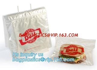 China Food Grade Grip Seal Deli Saddle Bags, Printed Semi Saddle Deli Zipper Bag, deli saddle pack saddle k bags for mea supplier