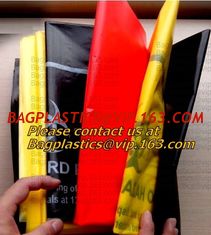 China Plastic Bags, Biohazard Bags, Red Biohazard Waste Bags, Medical Waste Bag, Infectious Bags, Securely contain hazardous c supplier