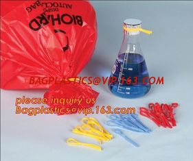 China Medical Biohazard Bag, disposable biohazard garbage bags, medical waste biohazard plastic trash bag, bagplastics, bageas supplier