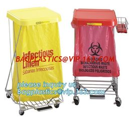 China Heavy Duty Large Yellow Medical Waste Biohazard Hospital, Medical Biohazard Autoclave Bags, Biological And Medical, pac supplier