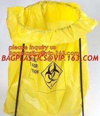 China disposable autoclave biohazard bag for medical labs, Biohazard Medical Waste Bag, Biohazard Wasted Bag Medical Garbage P supplier