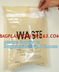 China biohazard infectious waste Dustbin liner, 3 wall or 4 wall document pouch, Healthcare Trash Bags, bagplastics, bagease supplier