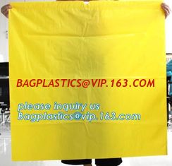China autoclavable ldpe medical biohazard waste plastic trash bags, biohazard waste bags medical waste bag, eco-friendly bioha supplier