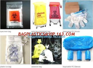 China Bio Harzard Specimen Bags/Medical Waste Biohazards Bag/Medical Waste Disposal, infectious medical waste disposal plastic supplier