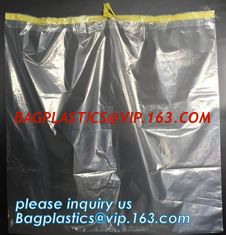 China DRAWRING laboratory medical biohazard specimen bag, shock resistance recycled security plastic biohazard waste bag. PCA supplier