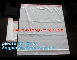 China Hdpe/ldpe Drawstring Type Biohazard Waste Garbage Bag, drawstring biohazard garbage waste bag, BAGPLASTICS, BAGEASE PAC supplier