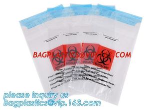 China Medical Biohazard Bag/self sealed biohazard waste bag, Medical Disposable Plastic Bags/Self Sealing Sterilization Bag/ Z supplier