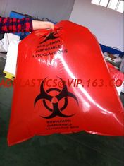 China Custom 100% OXO-Biodegradable Medical Waste Garbage Bags Infections Linens Waste Bags, Medical Waste Garbage Bags Infect supplier