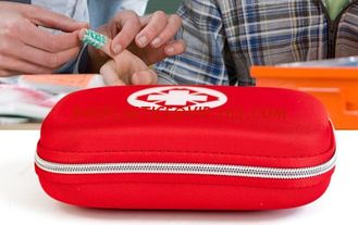 China Portable First Aid Kit Green Bag, First Aid Kit Bag For Emergency Care, travel first aid kit, portable first aid kit bag supplier