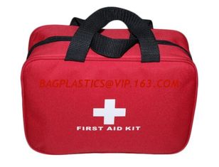 China Medical first aid kit with supplies mini hotel first aid kit bags for car CE approved, FDA Medical Supplies for First Ai supplier